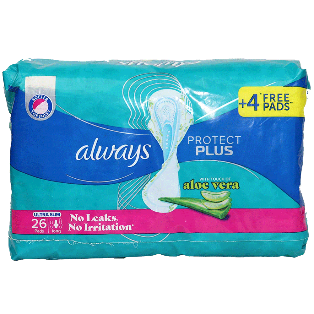 Always Protect Plus Aloe Vera Ultra Slim 26s