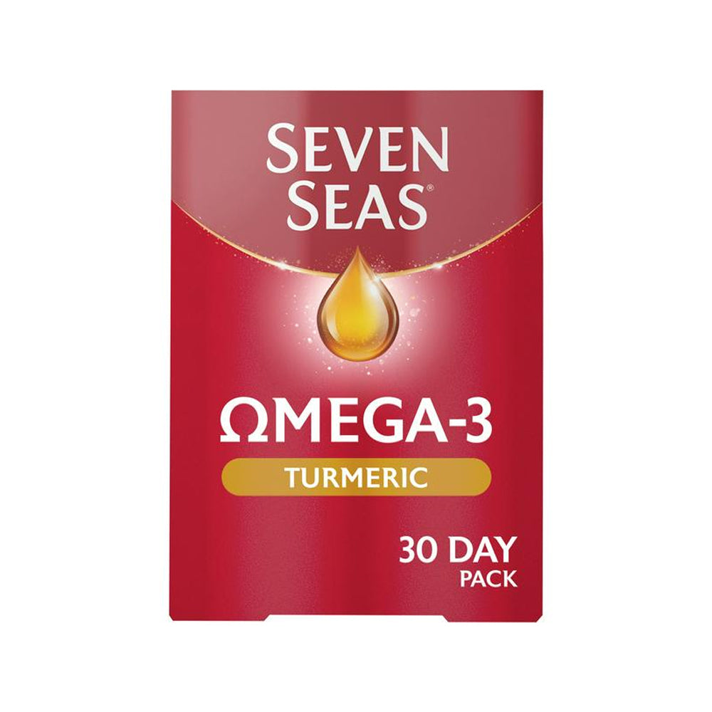 Seven Seas Omega-3 & Turmeric 30+30 Capsules - Snapcart.pk