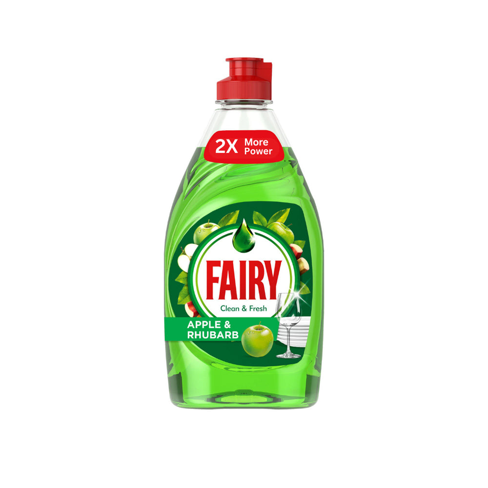 Fairy Clean & Fresh Apple & Rhubarb Dishwash 383ml - Snapcart.pk