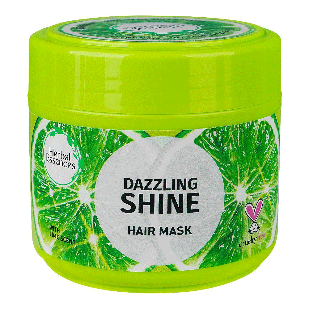 Herbal Essences Dazzling Shine Hair Mask With Lime Scent 300ml - Snapcart.pk