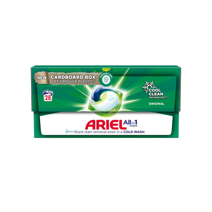 Ariel All In 1 Pods Cool Clean Original 28s - Snapcart.pk