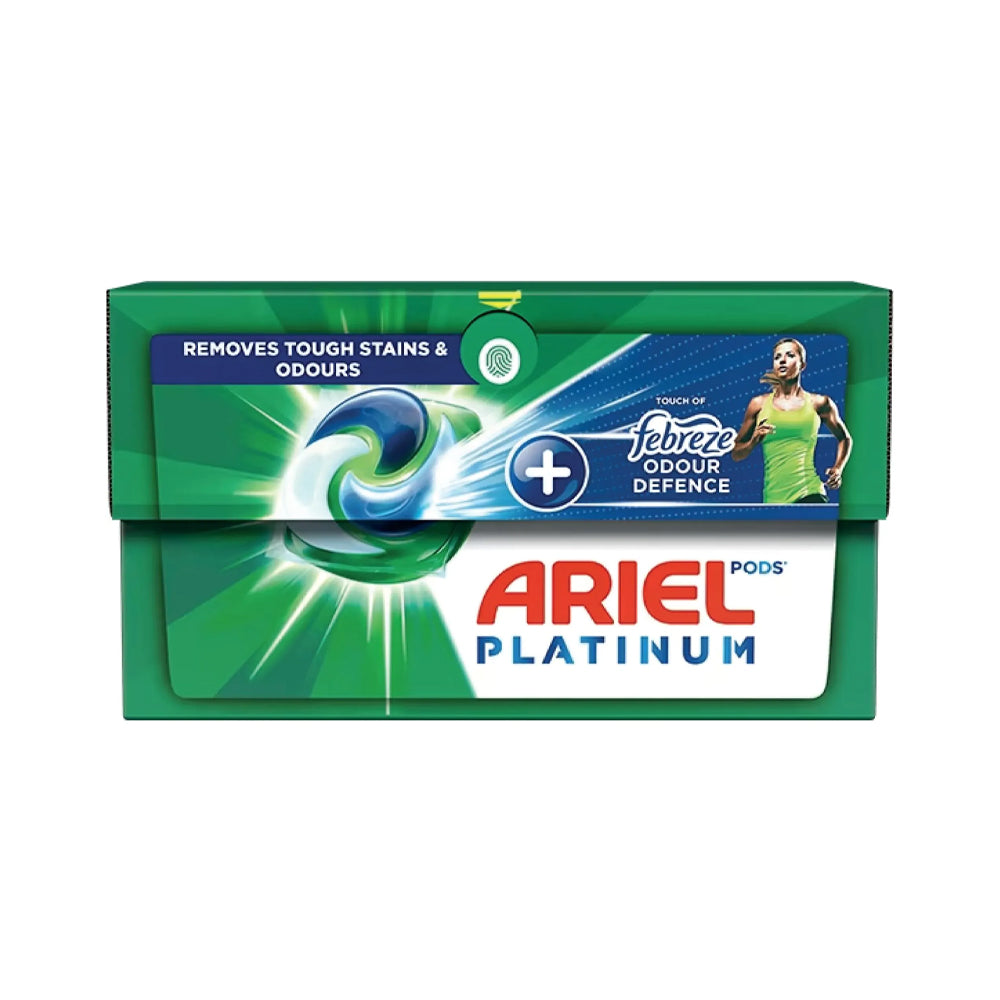 Ariel Platinum Pods Febreze Odour Defence 34s - Snapcart.pk