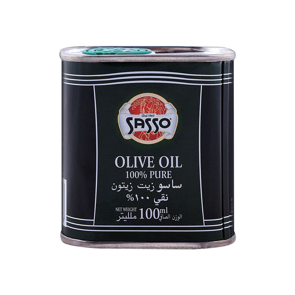 Sasso Olive Oil Tin 100ml - Snapcart.pk