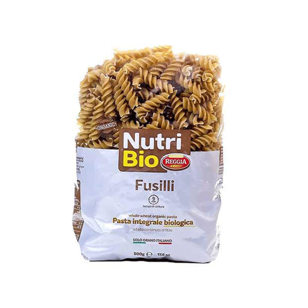 Reggia Nutri Bio Fusilli Pasta 500g - Snapcart.pk