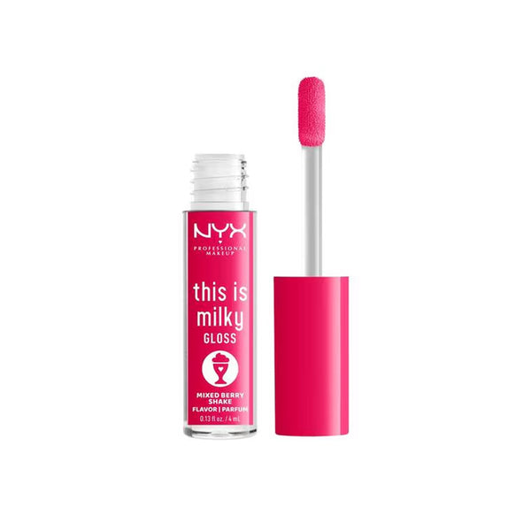 Nyx This Is Milky Gloss Mixed Berry Shake 4ml - Snapcart.pk