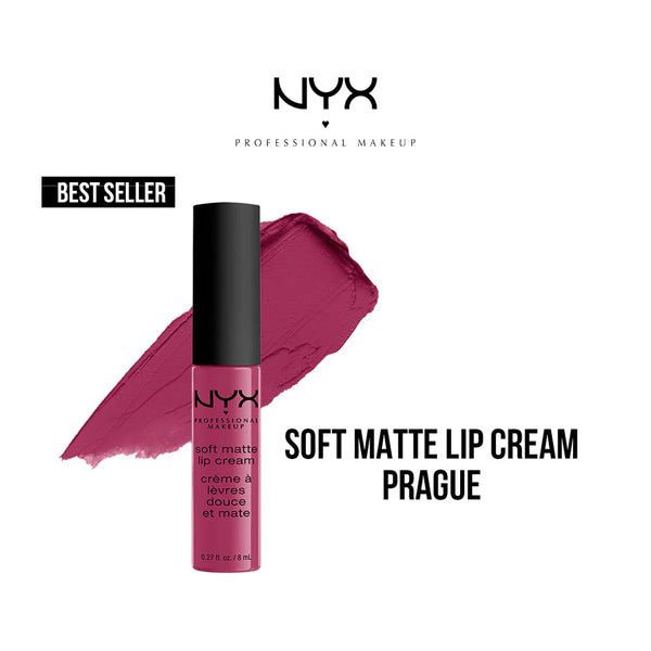 Nyx Soft Matte Lip Cream Prague Smlc18 8ml - Snapcart.pk