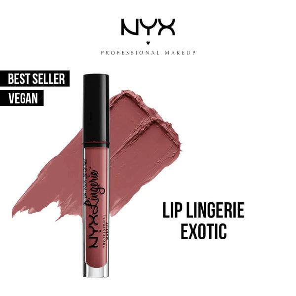 Nyx Lip Lingerie Liquid Lipstick - 12 Exotic