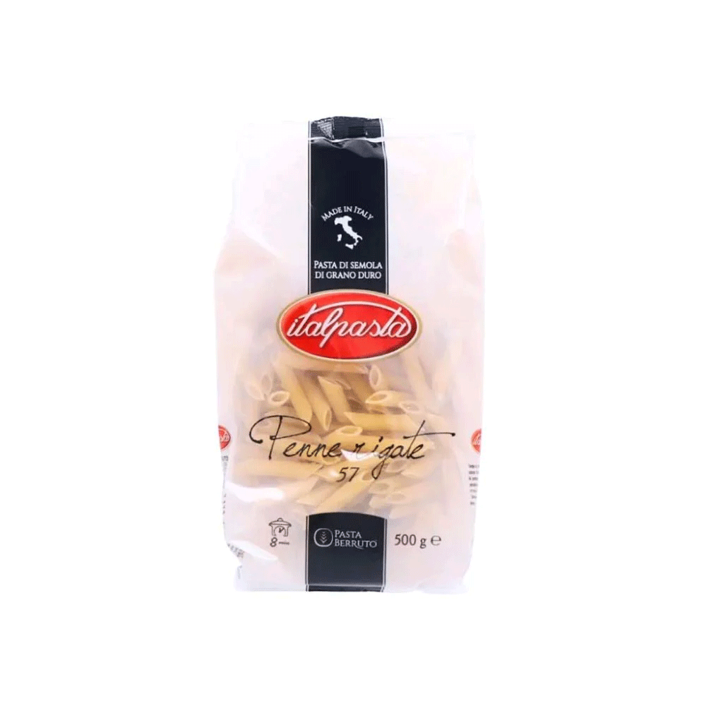 Italpasta Penne Rigate Pasta 500g - Snapcart.pk