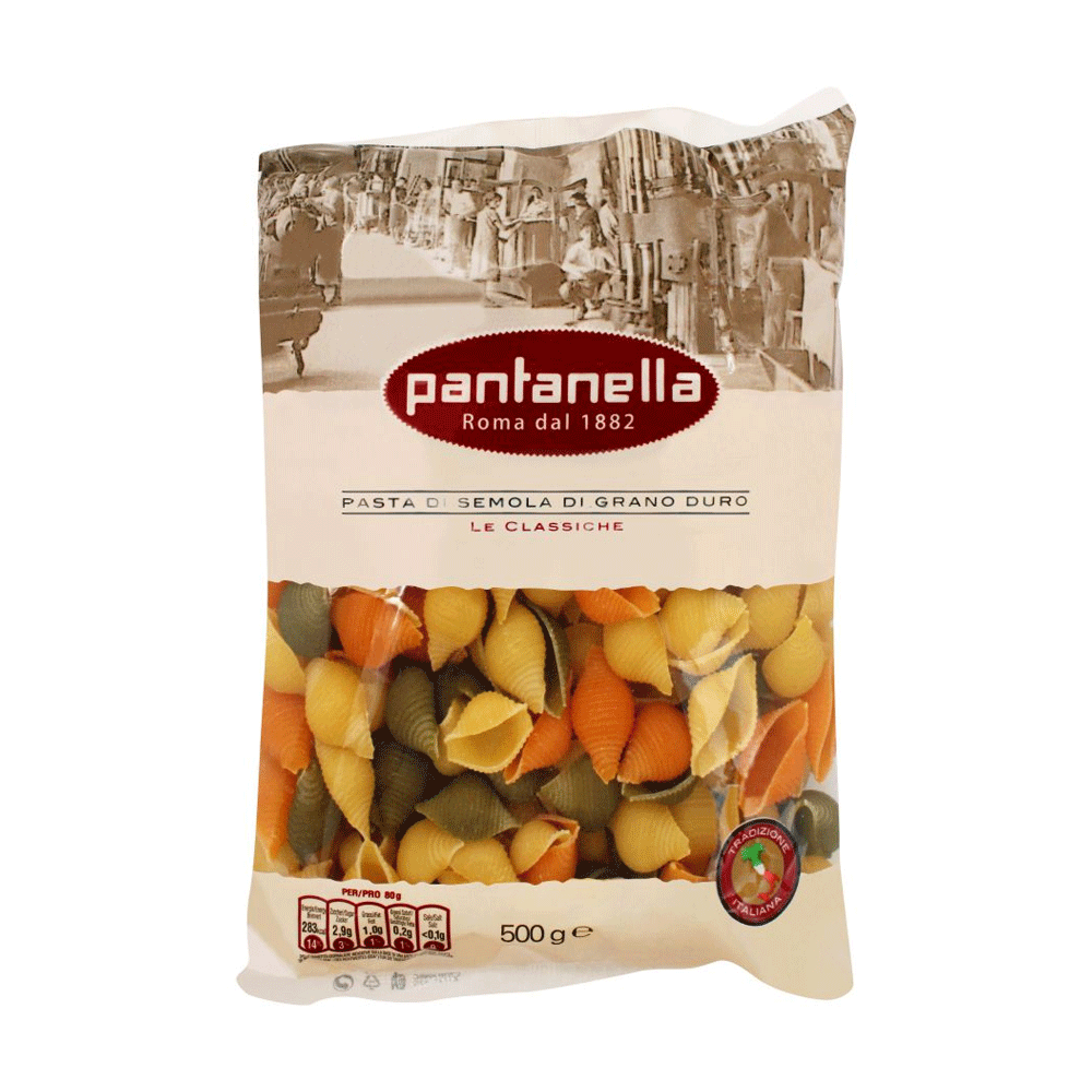 Pantanella Tricolor Conchiglie N.51 500g