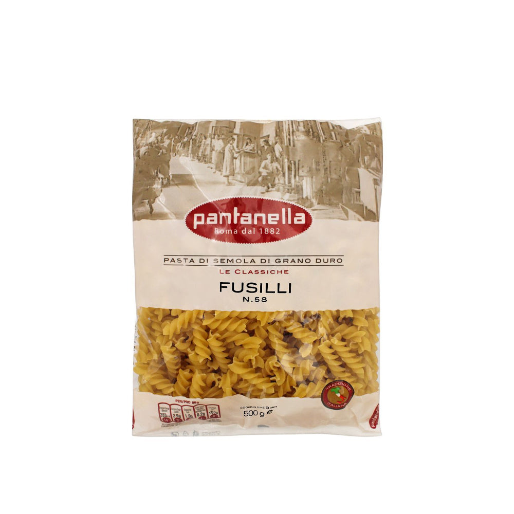Pantanella Whole Wheat Fusilli N.58 500g - Snapcart.pk