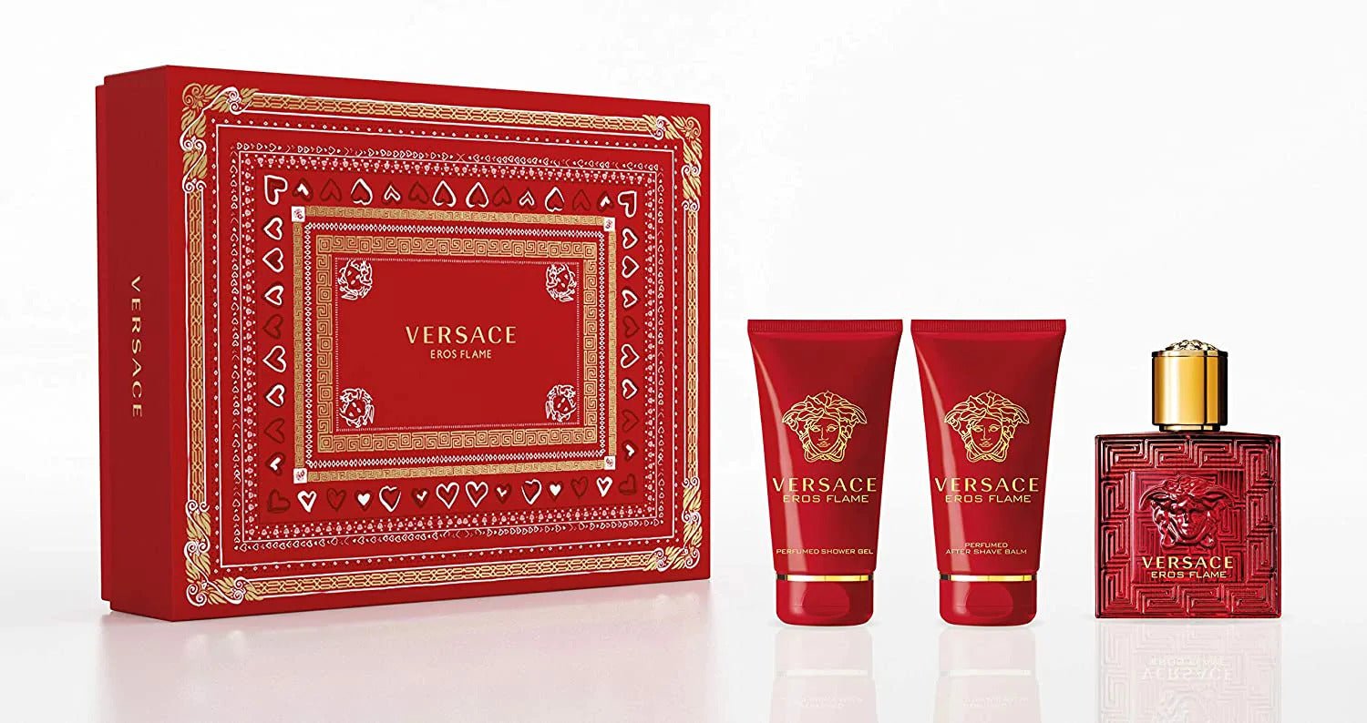 Versace Eros Flame Men Set EDP 50Ml+ASB 50Ml+S Gel 50Ml