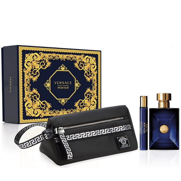 Versace Dylan Blue Pour Homme Edt 100Ml+Edt 10Ml+Pouch