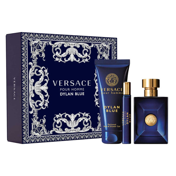 Versace Dylan Blue Pour Homme Set EDT 100Ml+EDT 10Ml+B&SG 150Ml