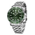 Pagani Design Silver Stainless Steel Green Dial Automatic Watch for Gents - PD-1685-S-CH SILVER/GREEN/SILVER