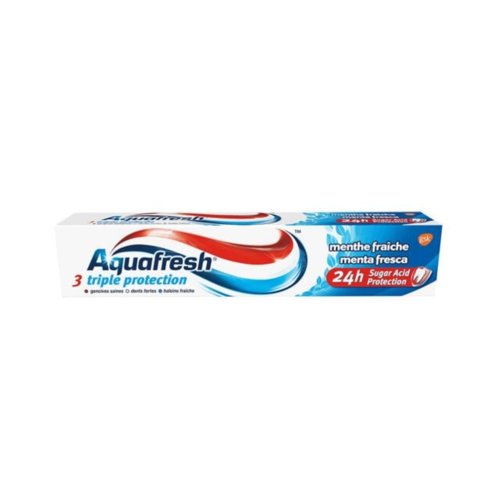 Aqufresh Menta Fresca Triple Protection Toothpaste 75ml Aquafresh