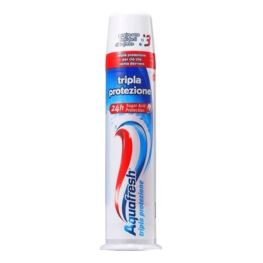 Aquafresh Triple Protection Fresh & Minty Toothpaste Pump 100ml Aquafresh