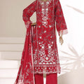 Sada Bahar Stitched 3 Piece Emb Signature Festive Vol-05 Suit-D-803-Maroon