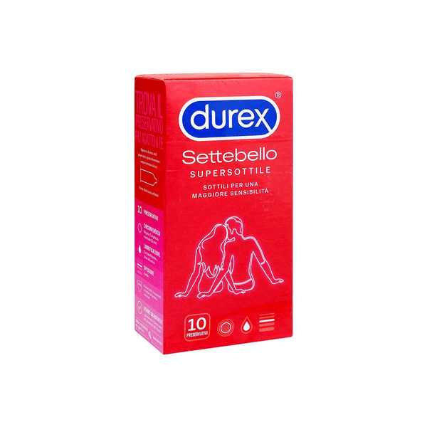 Durex Settebello Supersottile Condoms 10s (uk) - Snapcart.pk