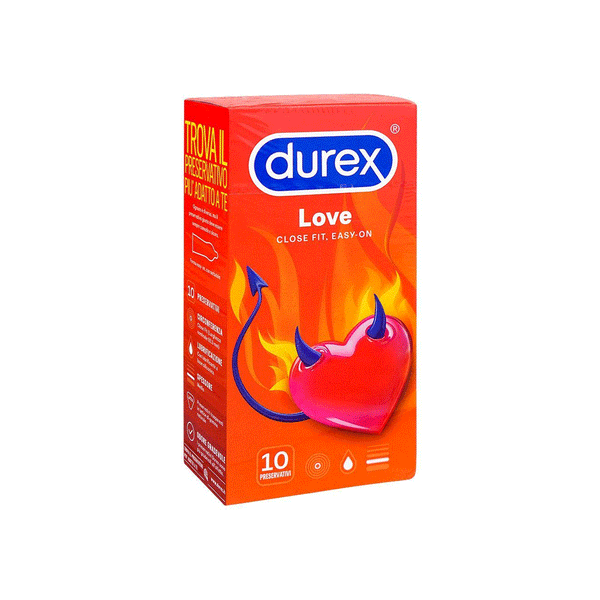Durex Love Close Fit Easy-on Condoms 10s (uk) - Snapcart.pk