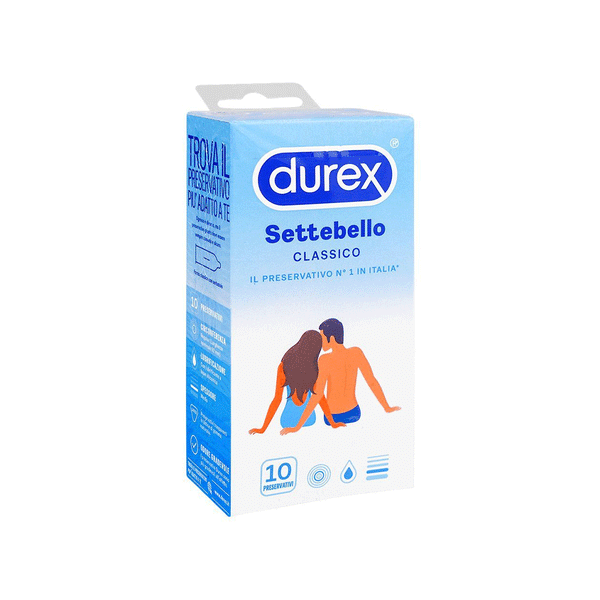 Durex Settebello Classico Condoms 10s (uk) - Snapcart.pk