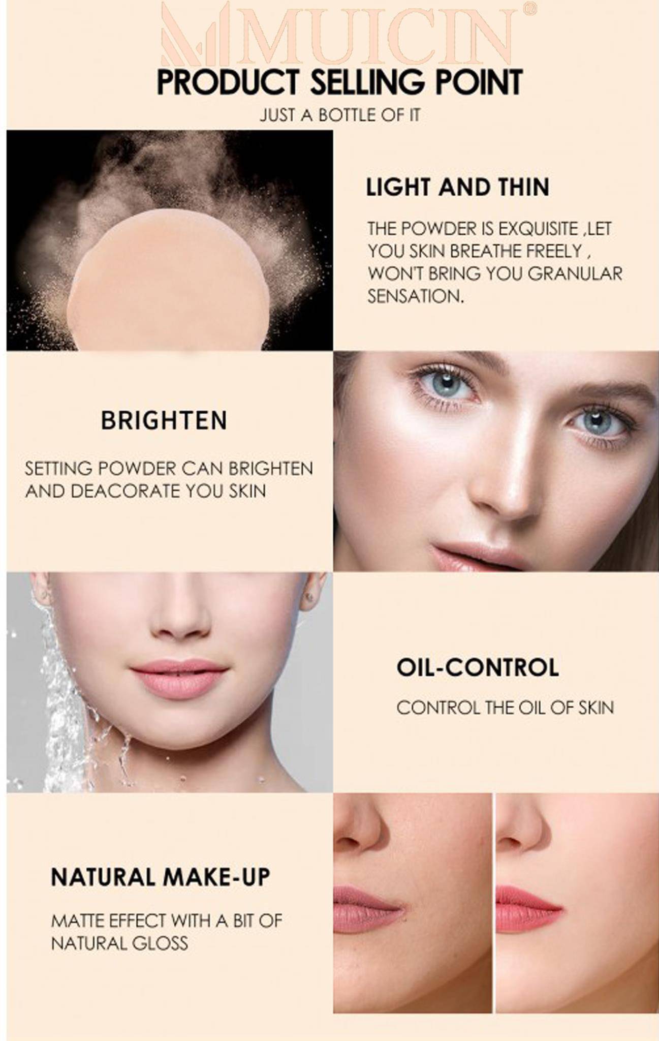 MUICIN - Radiant Loose Powder - 30g - My Store