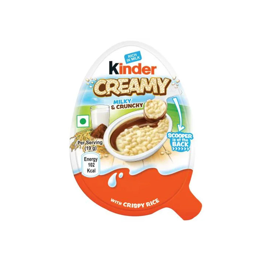 Kinder Creamy Milky & Crunchy 19g - Snapcart.pk