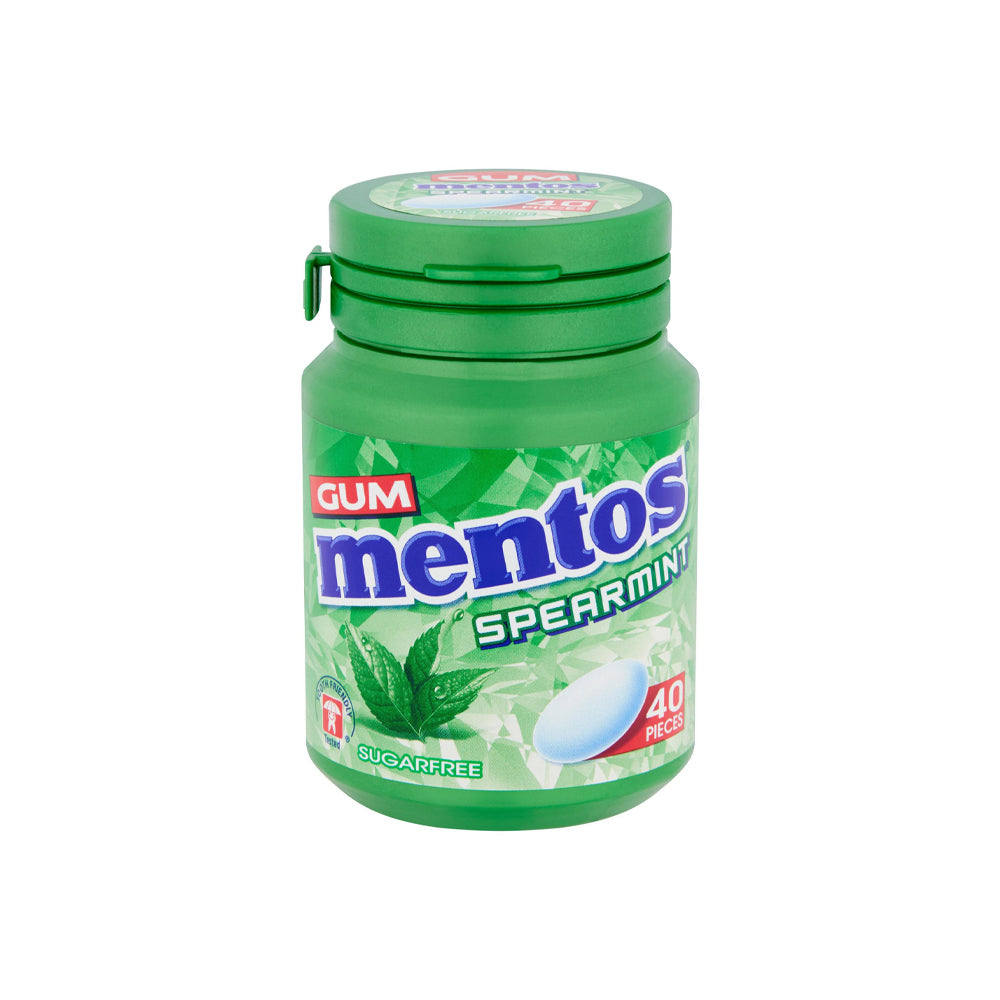 Mentos Spearmint Gum Sugar Free 40 Pieces - Snapcart.pk