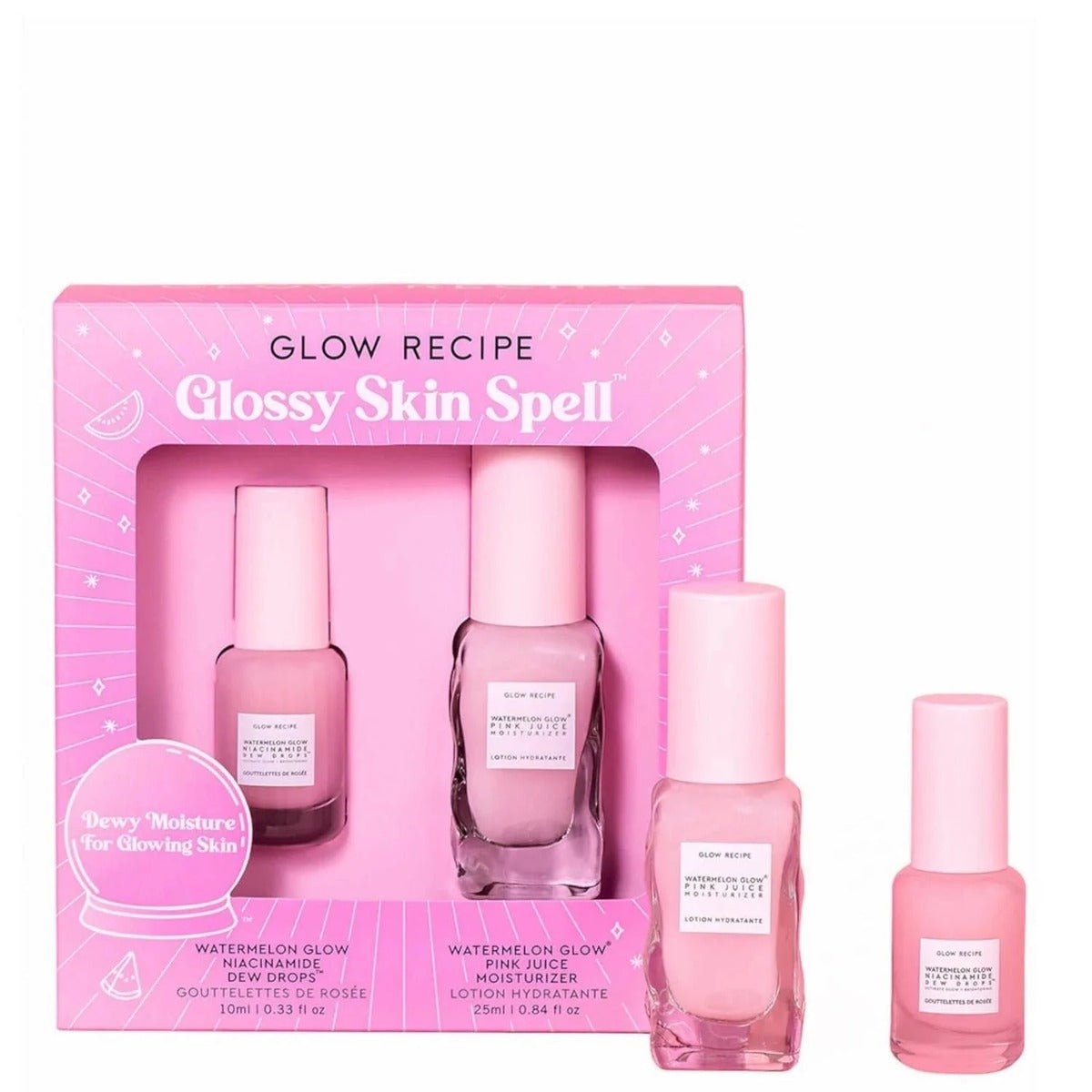 Glow Recipe Glossy Skin Spell 2Pcs kit Dewy Moisture