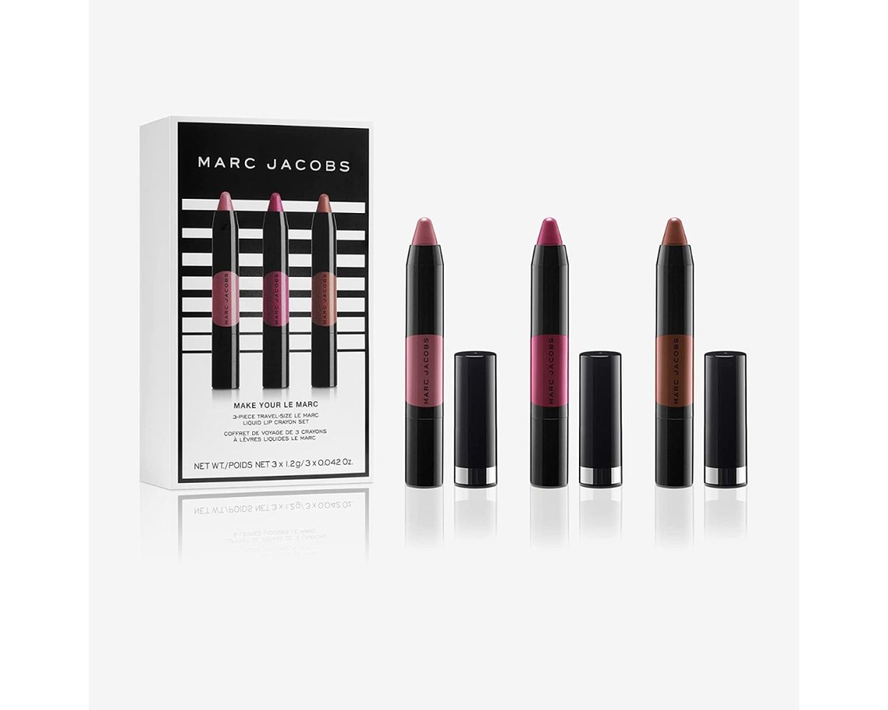 Marc Jacobs Beauty Make Your Le Marc Lip Crayon Set 3 Pecs
