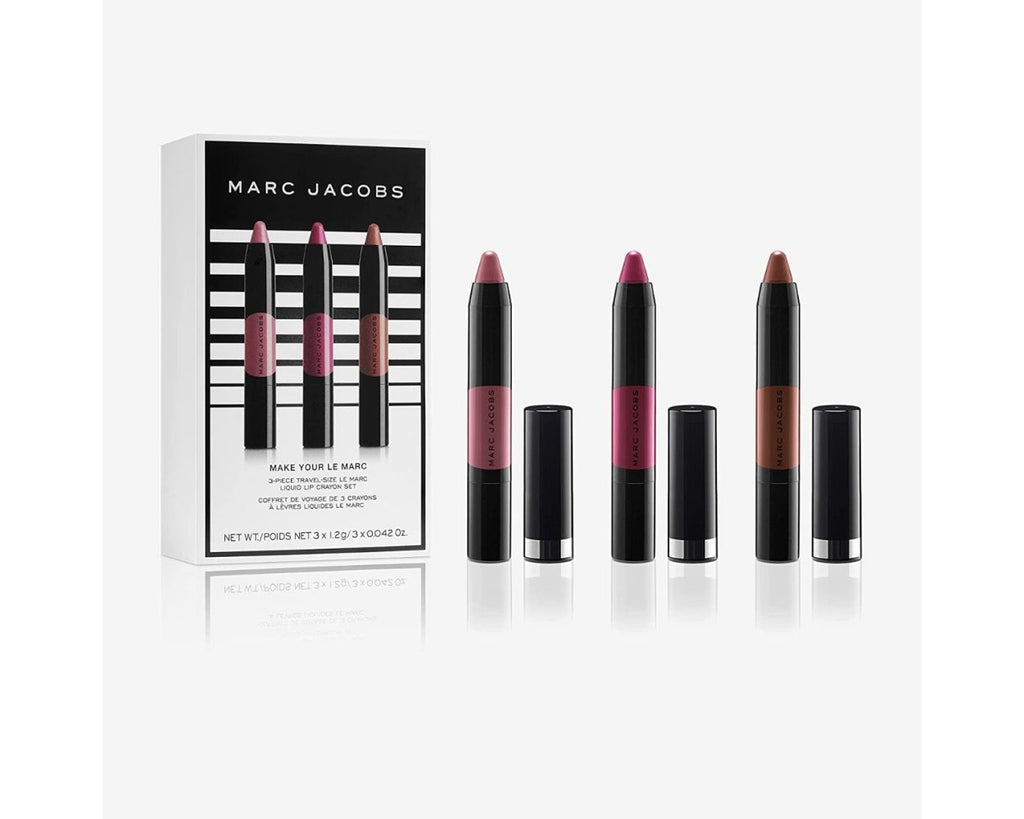 Marc Jacobs Beauty Make Your Le Marc Lip Crayon Set 3 Pecs