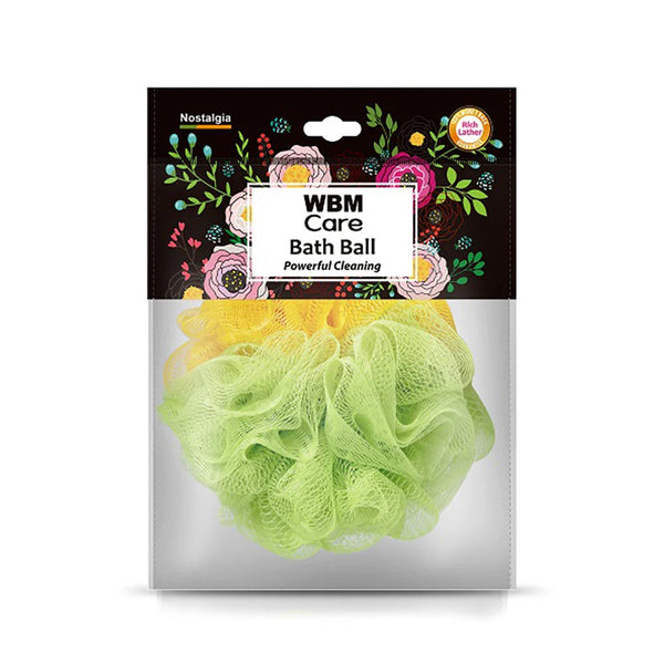Wbm Care Bath Ball Powerful Cleaning Nostalgia 50g - Snapcart.pk
