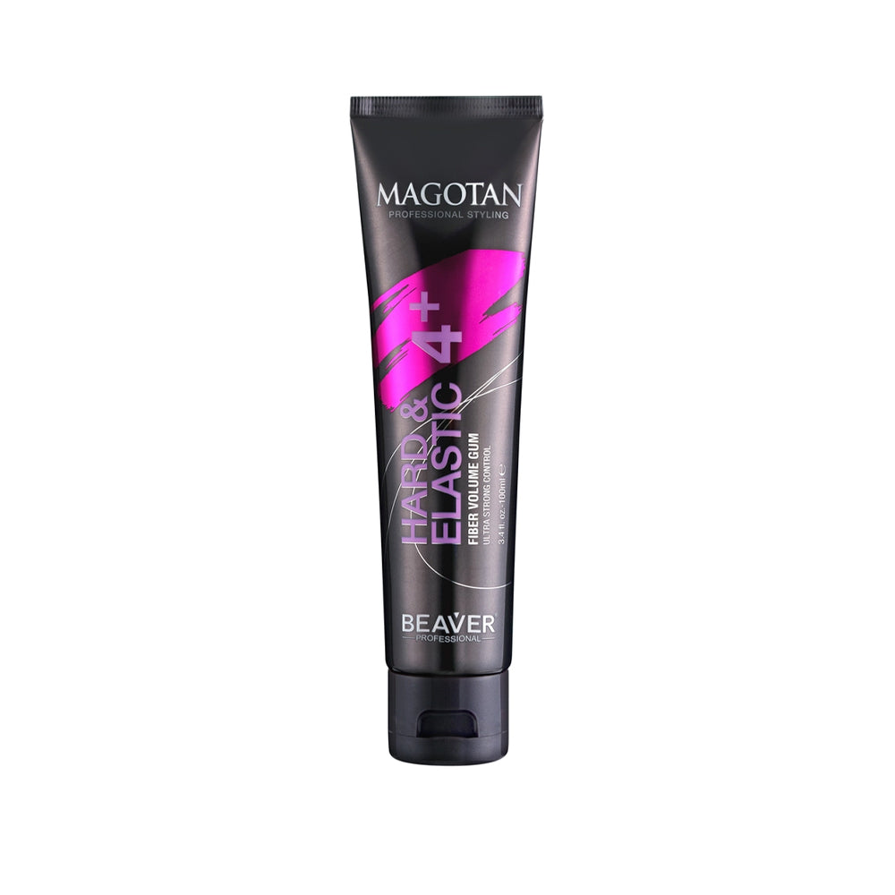 Beaver Magotan Hard & Elastic 4+ Fiber Volume Hair Gum 100ml - Snapcart.pk