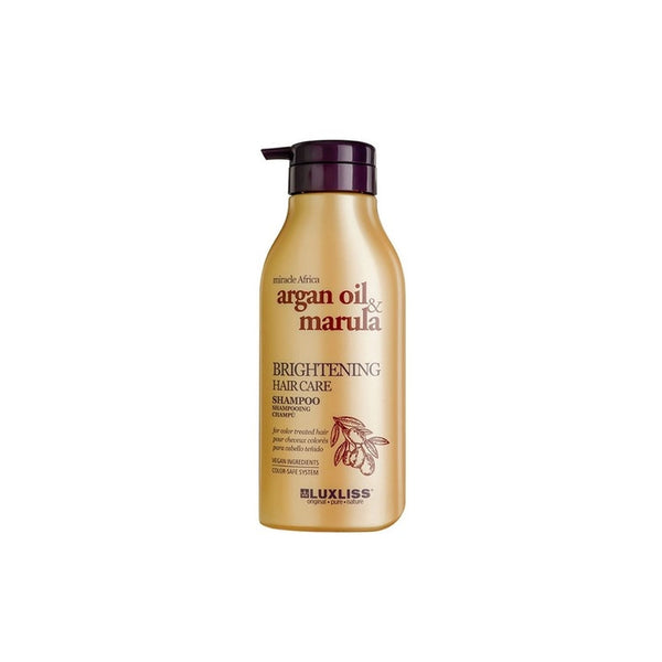 Luxliss Argan Oil Marula Brightening Hair Care Shampoo 500ml - Snapcart.pk