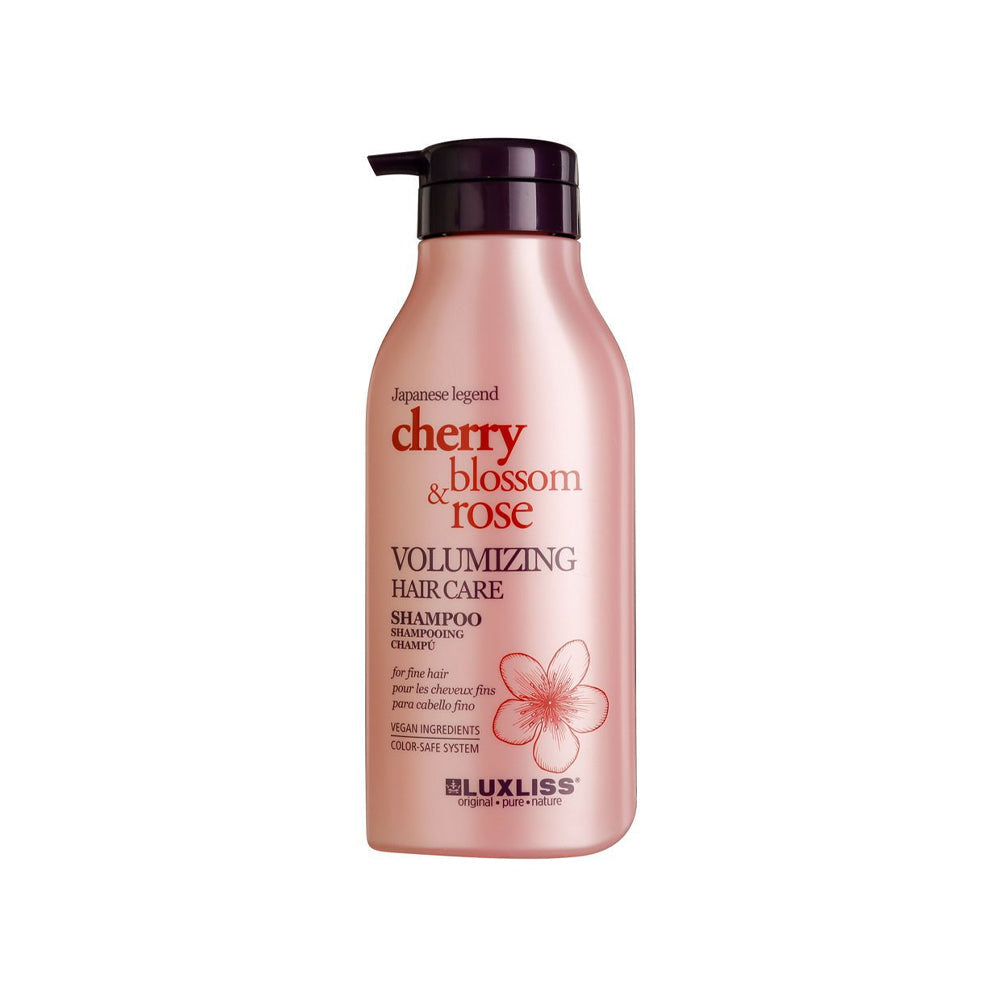 Luxliss Cherry Blossom & Rose Volumizing Hair Care Shampoo 500ml