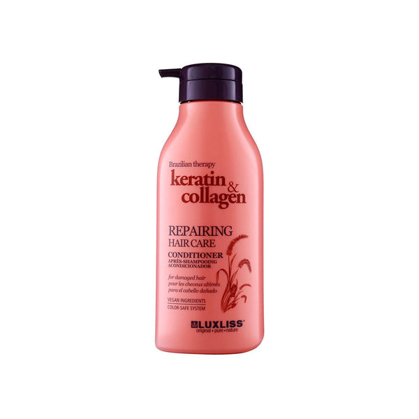 Luxliss Keratin & Collagen Repairing Hair Care Shampoo 500ml - Snapcart.pk