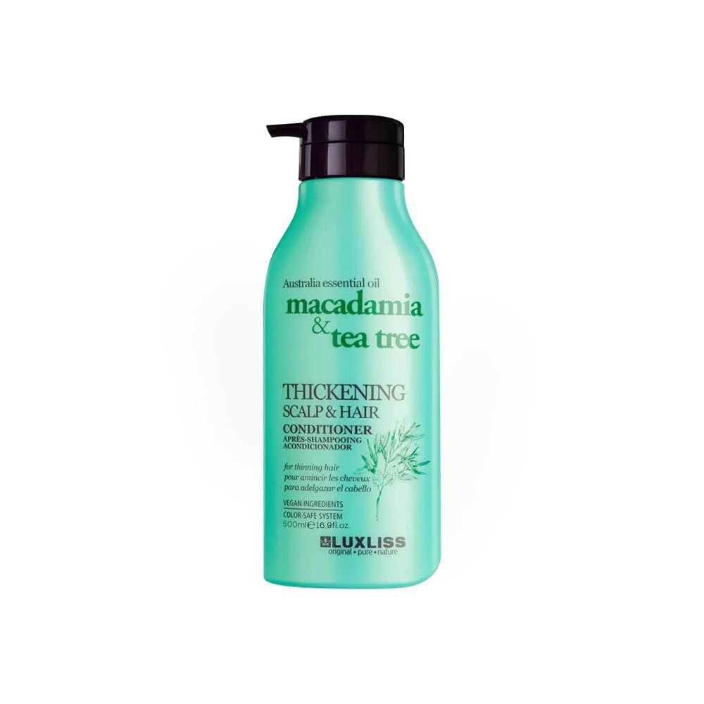 Luxliss Macadamia & Tea Tree Thickening Hair Care Conditioner 500Ml