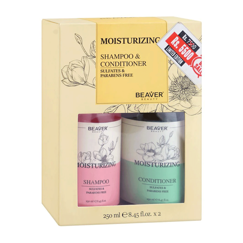 Beaver Moisturizing Shampoo+Conditioner 250ml