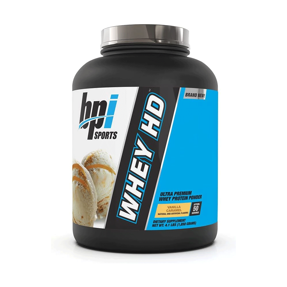 Bpi Sports Whey Hd Vanilla Caramel Supplement 1850g 4.1lb - Snapcart.pk