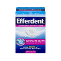 Efferdent Complete Clean Dental Cleanser Tab 126s