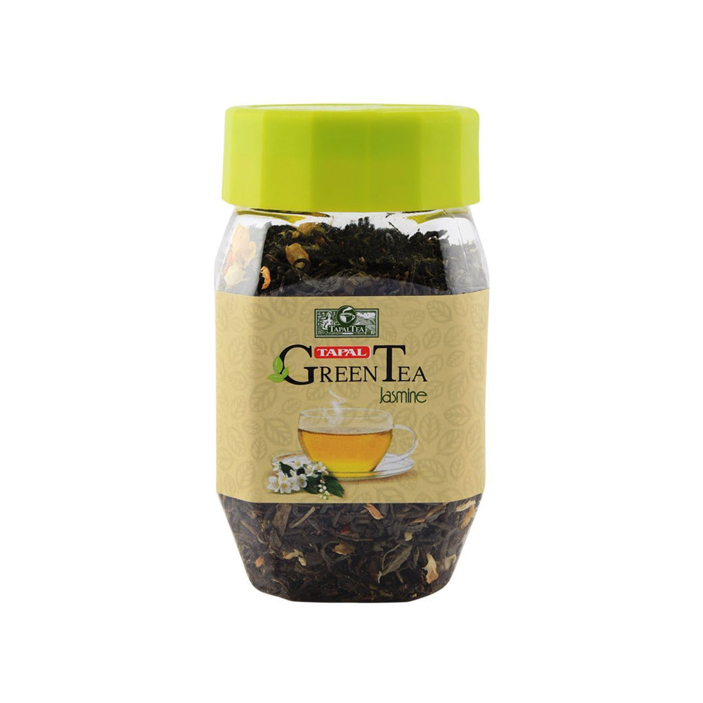 Tapal Green Tea Jasmine Jar 100gm - Snapcart.pk