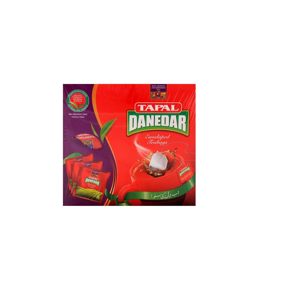 Tapal Danedar Tea Enveloped Tea Bags 100-pack - Snapcart.pk