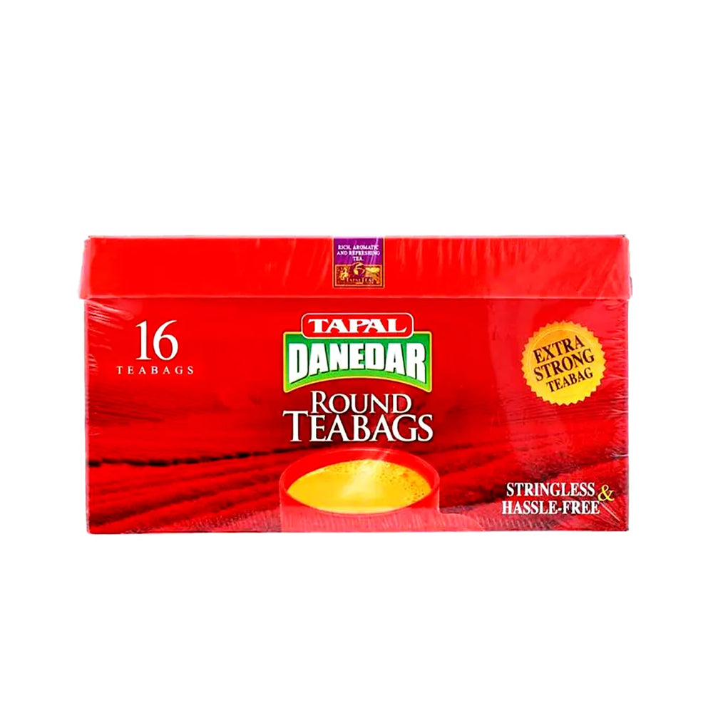 Tapal Danedar Round Tea Bags Stringless Hassle Free 16 Tea Bags - Snapcart.pk