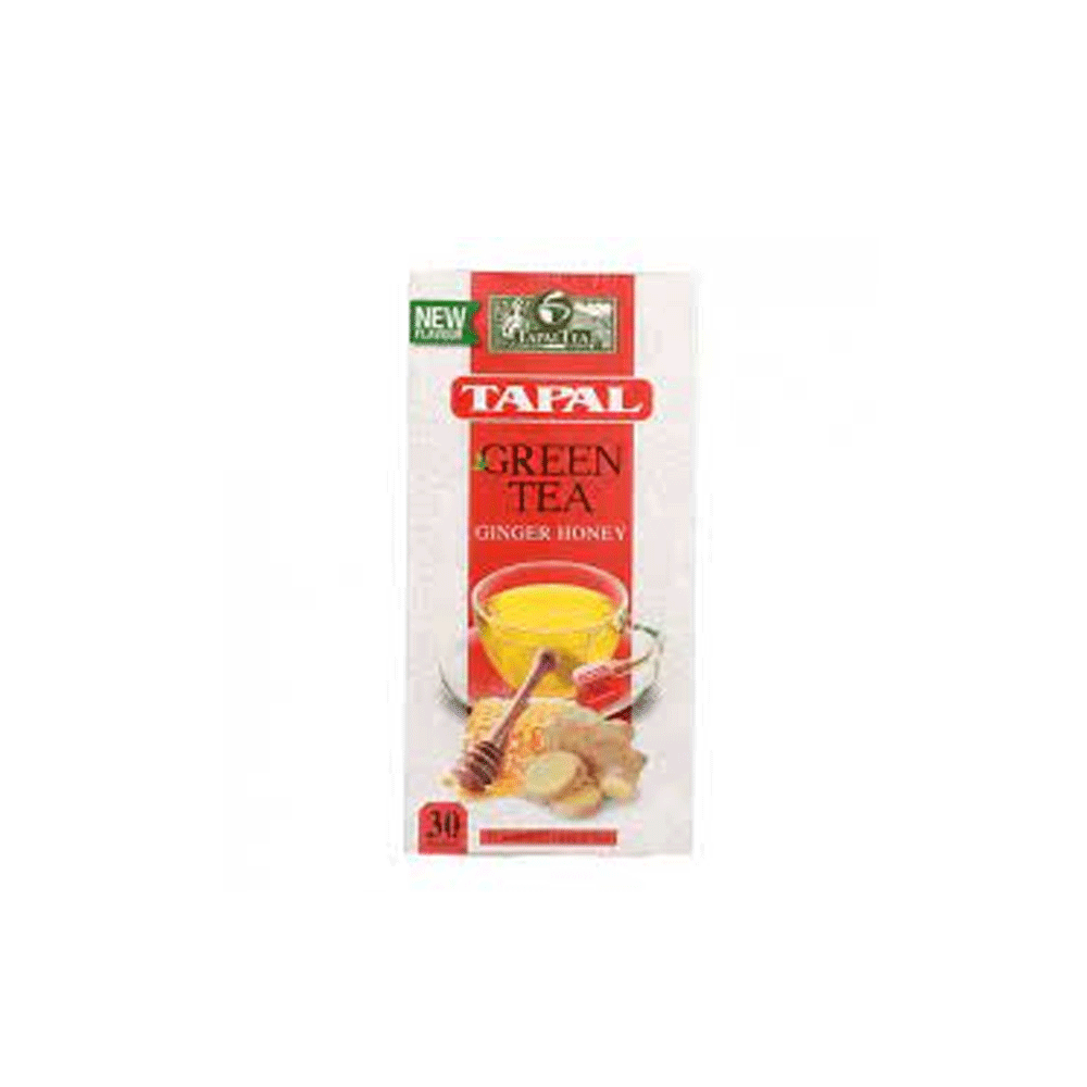 Tapal Green Tea Ginger & Honey Tea Bags 30s - Snapcart.pk