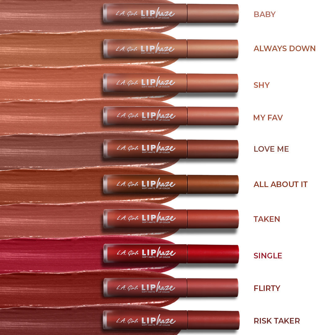 L.A Girl Lip Haze Bluring Soft Matte Lip Color Gloss