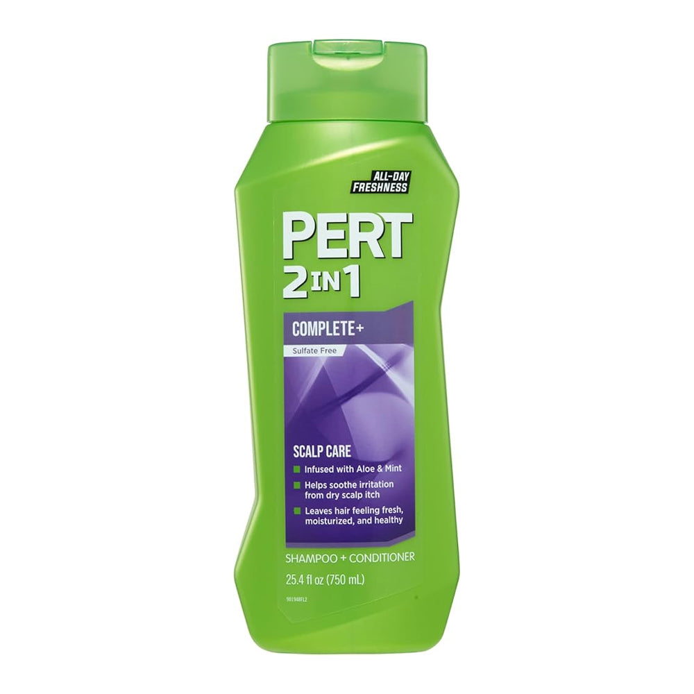 Pert 2in1 Complete+Sulfate Free Shampoo+Conditioner 750ml