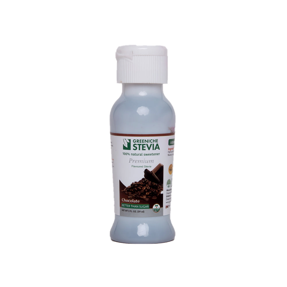 Greeniche Stevia Flavoured Stevia Chocolate Liquid 59ml - Snapcart.pk