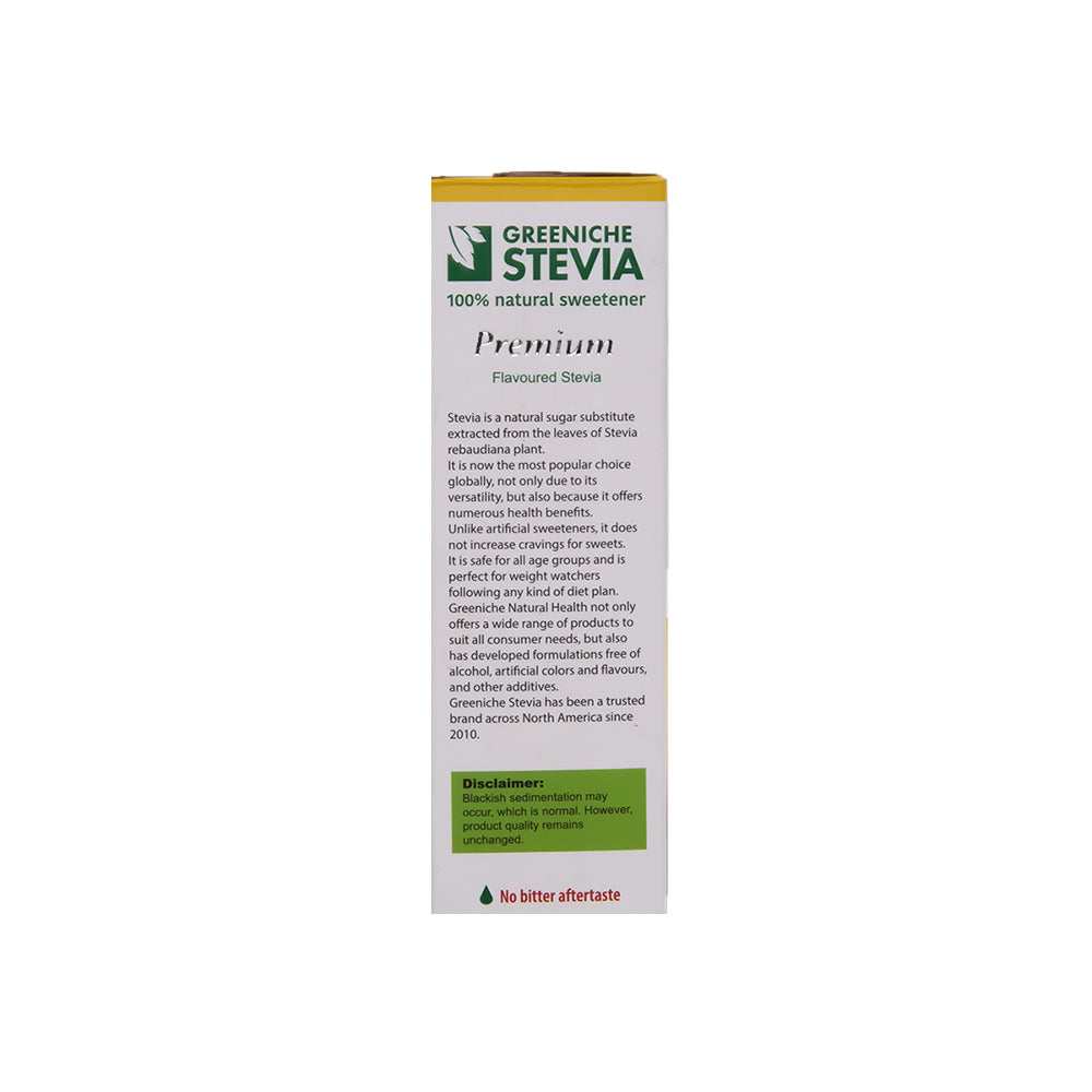 Greeniche Stevia Flavoured Stevia Lemon Liquid 118ml - Snapcart.pk