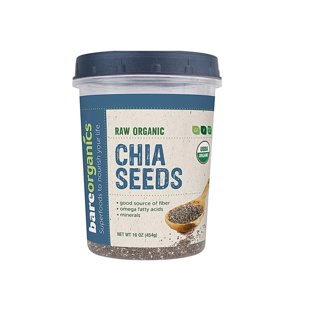 Bare Organics Chia Seeds 454g - Snapcart.pk