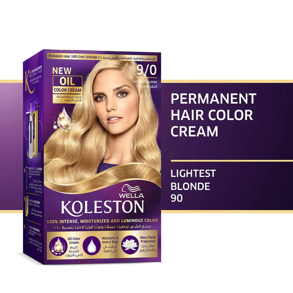 Wella Koleston - Kit 9 0 Lightest Bl Menap