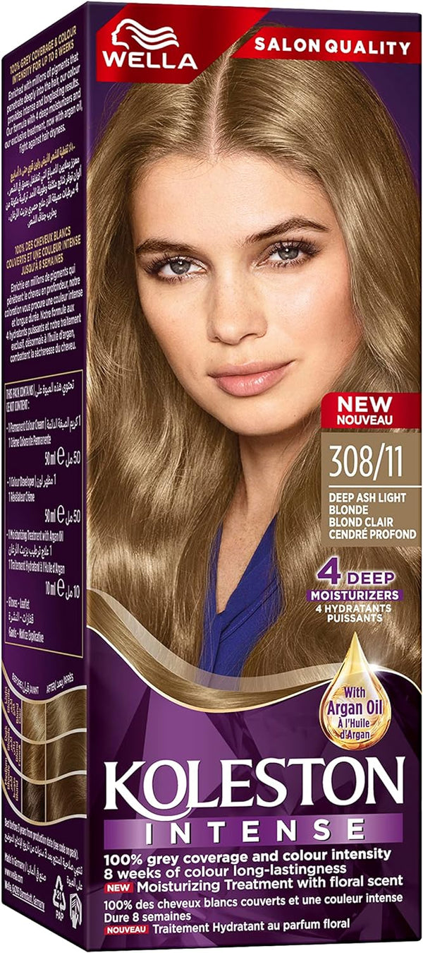 Wella Koleston - Semi Kits 308 11 Deep Asa Light Blonde 110Ml Ap-Dem
